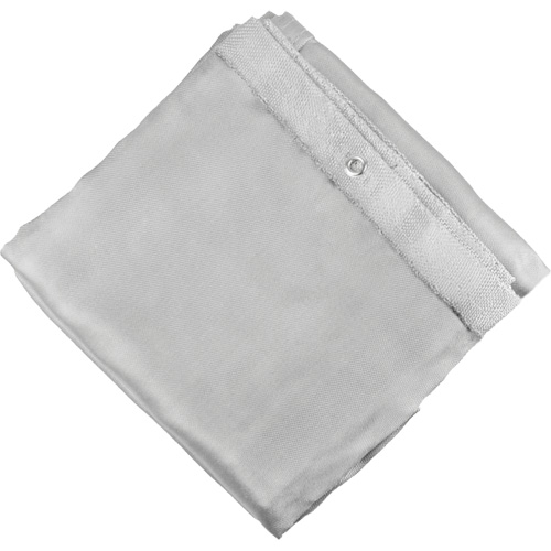 Silica Cloth Fiberglass Blanket, 6' W x 6' L, Rated Up To 1800 °F Moffatt Supply & Specialties