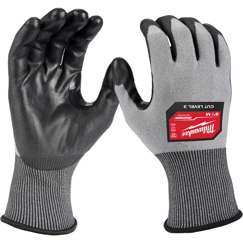 High Dexterity Gloves, Size X-Large, 18 Gauge, Polyurethane Coated, Polyethylene Shell, ANSI/ISEA 105 Level 4 Moffatt Supply & Specialties