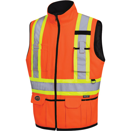 6688 Veste r&eacute;versible, Orange haute visibilit&eacute;, 2T-Grand, Polyester Moffatt Supply & Specialties