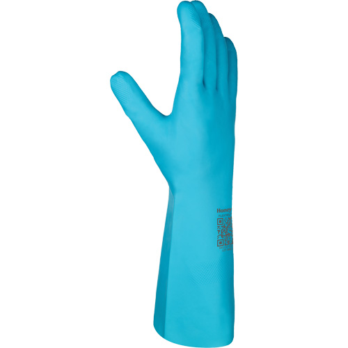 Flextril Chemical Gloves, Size 7, 12.5" L, Nitrile, Nylon Inner Lining Moffatt Supply & Specialties