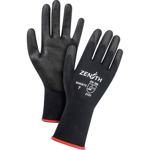 Gants enduits, 8, R&ecirc;vetement PVC, Calibre 13, Enveloppe en Nylon Moffatt Supply & Specialties