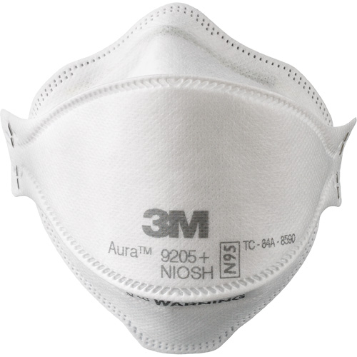 Aura Particulate Respirator, N95, NIOSH Certified, Low Profile/One Size Moffatt Supply & Specialties