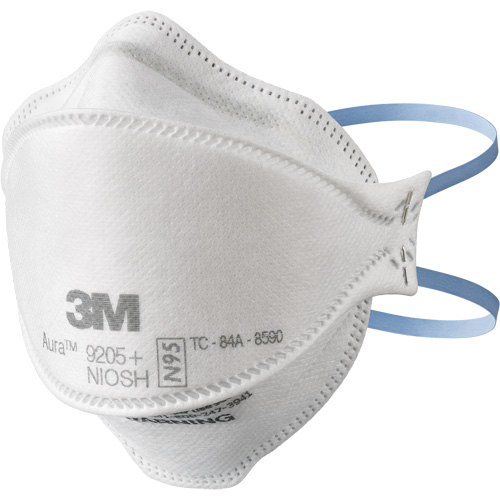 Aura Particulate Respirator, N95, NIOSH Certified, Low Profile/One Size Moffatt Supply & Specialties