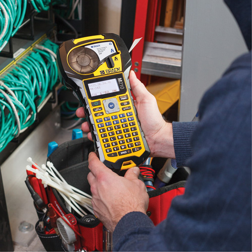Handheld Label Maker, 0.75" Tape Moffatt Supply & Specialties