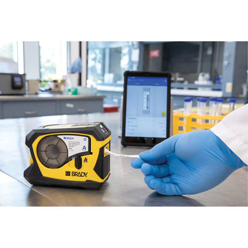Imprimante d&eacute;tiquettes Bluetooth portative, Ruban 0,75" Moffatt Supply & Specialties