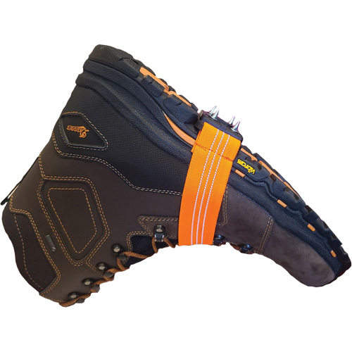 Midcleat&reg; Non-Sparking Ice Cleat, Carbon Steel, Stud Traction, One Size Moffatt Supply & Specialties