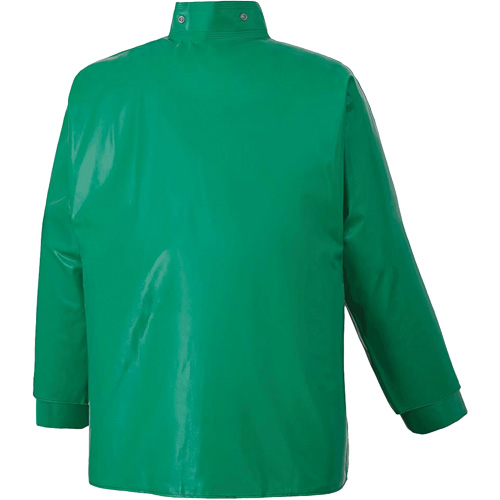 J43 380 Manteau CA-43 ignifuge et r&eacute;sistant aux produits chimiques et aux acides, Petit, Vert Moffatt Supply & Specialties