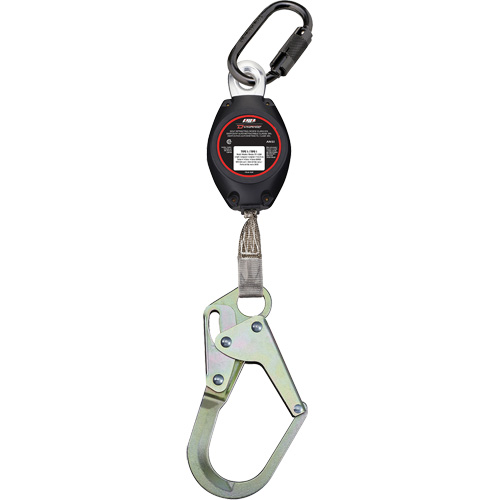 Dynamic Medium Snap Hook Self-Retracting Lifeline, 7', Polyester, Swivel Moffatt Supply & Specialties