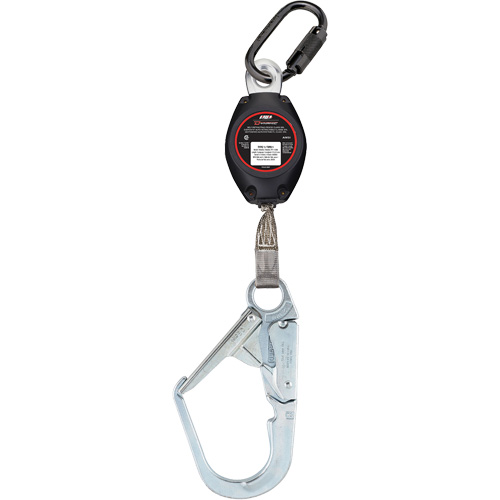 Dynamic Large Snap Hook Self-Retracting Lifeline, 7', Polyester, Swivel Moffatt Supply & Specialties