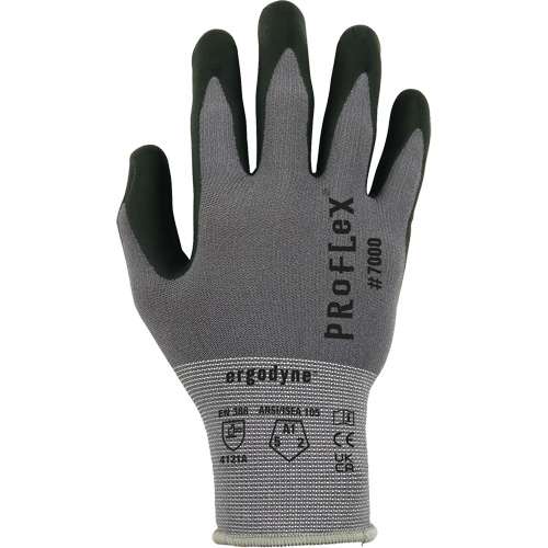 Gants enduits ProFlex 7000, Taille Petit, Calibre 15, Rev&ecirc;tement Mousse de nitrile, Enveloppe en Nylon/Spandex, ASTM ANSI niveau A1/EN 388 niveau 1/EN 388 niveau A Moffatt Supply & Specialties