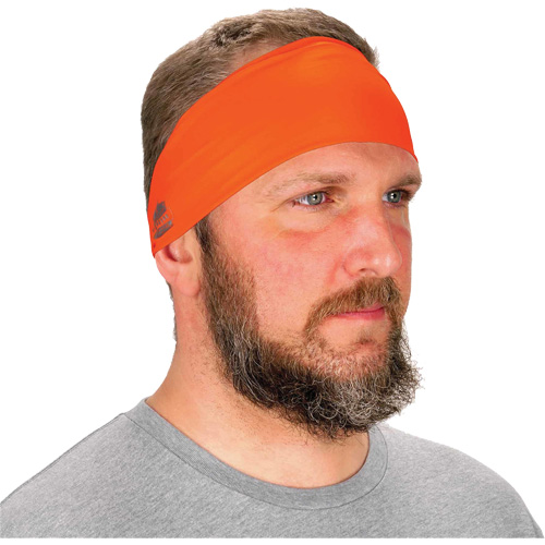 Chill-Its 6634 Cooling Headband, Orange Moffatt Supply & Specialties