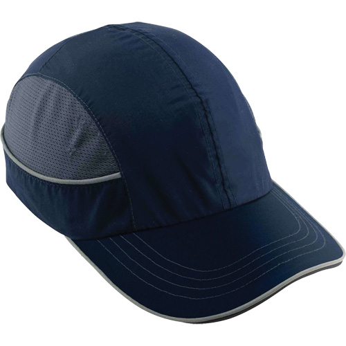 Skullerz 8950XL Bump Cap with Long Brim, Navy Blue Moffatt Supply & Specialties