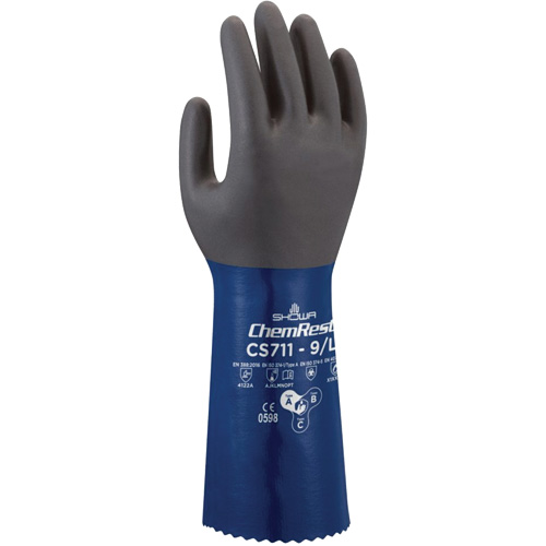 CS710 Chemical-Resistant Gloves, Size 7, 14" L, Polyester Moffatt Supply & Specialties