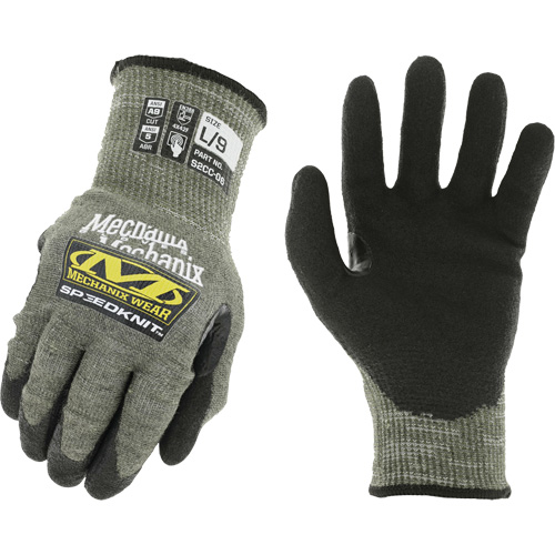 Gants de travail Speedknit, Taille 7, Calibre 13, Rev&ecirc;tement Ur&eacute;thane, Enveloppe en PEHP/Tungst&egrave;ne, ASTM ANSI niveau A9 Moffatt Supply & Specialties