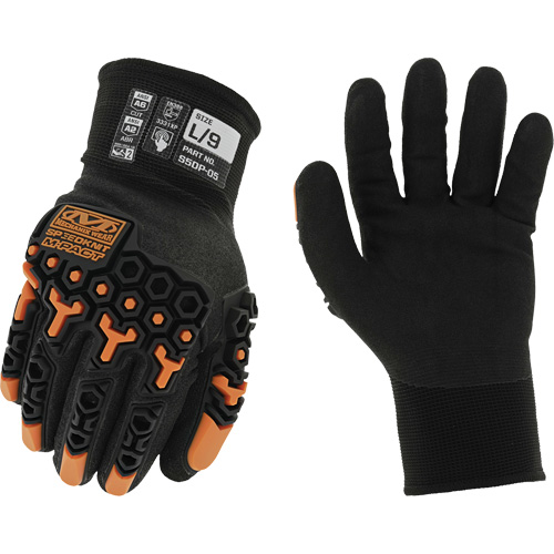 Gants thermiques Speedknit M-Pact, 7, Paume en Nitrile, Poignet Poignet en tricot Moffatt Supply & Specialties