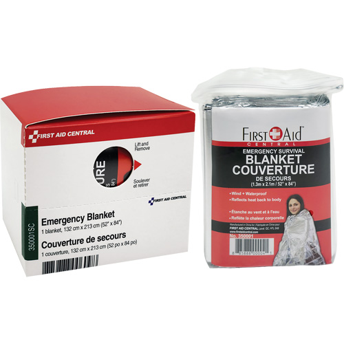 Recharge de couverture d'urgence SmartCompliance, PETP Moffatt Supply & Specialties