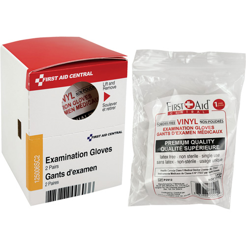 SmartCompliance&reg; Refill Examination Gloves, Vinyl, Powder-Free, Clear, Class 2 Moffatt Supply & Specialties