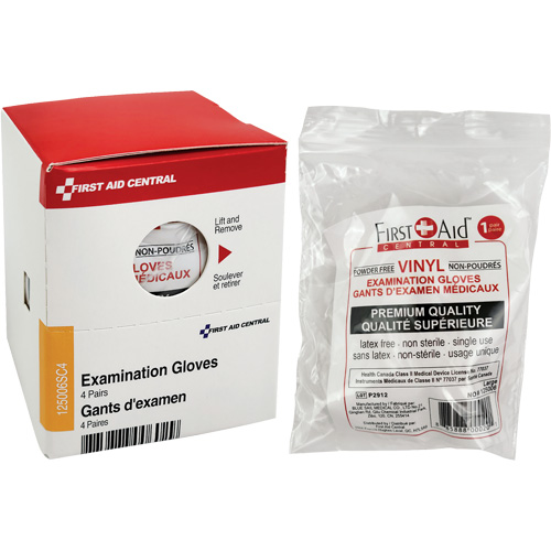 SmartCompliance&reg; Refill Examination Gloves, Vinyl, Powder-Free, Clear, Class 2 Moffatt Supply & Specialties