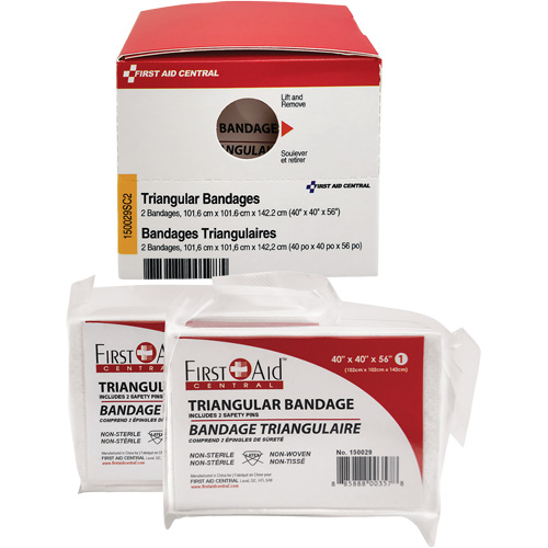 SmartCompliance&reg; Refill Triangular Bandages Moffatt Supply & Specialties