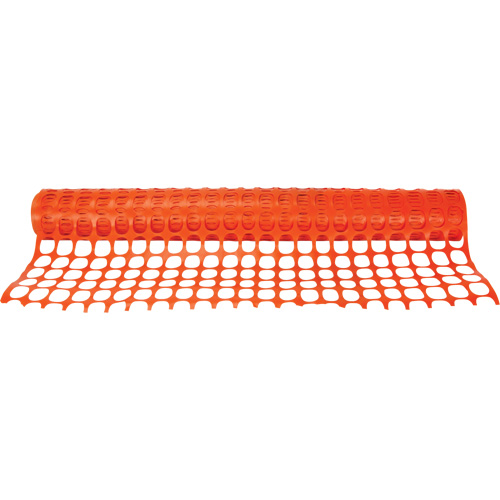 Cl&ocirc;ture de s&eacute;curit&eacute; robuste, 100' lo x 4' la, Orange Moffatt Supply & Specialties