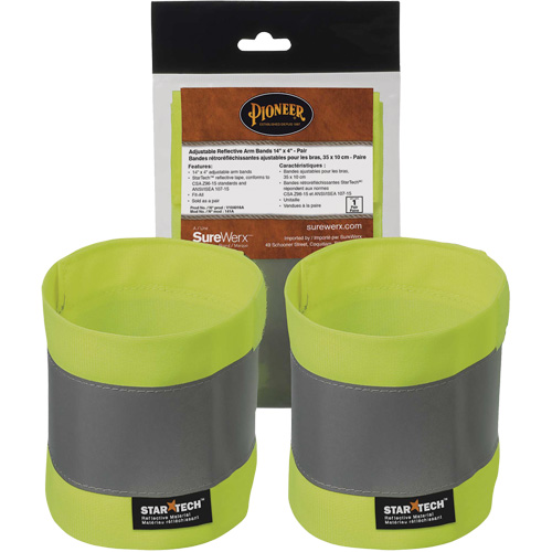 141A Brassards ajustables haute visibilit&eacute; Moffatt Supply & Specialties