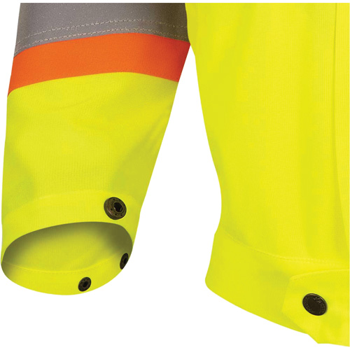 5999JW Veste de s&eacute;curit&eacute; routi&egrave;re pour femmes, Polyester, Jaune lime haute visibilit&eacute;, T-petit Moffatt Supply & Specialties