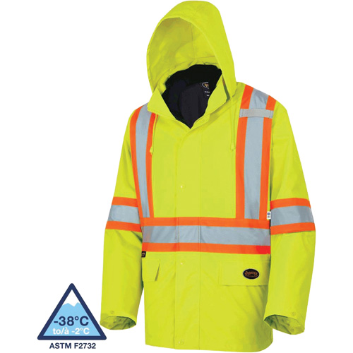 5633 Manteau 3 en 1 The Rock, Jaune lime haute visibilit&eacute;, T-petit Moffatt Supply & Specialties