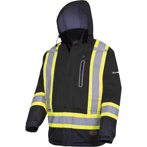 5409 Veste imperm&eacute;able &agrave; isolation thermique, Hommes, Petit, Noir Moffatt Supply & Specialties