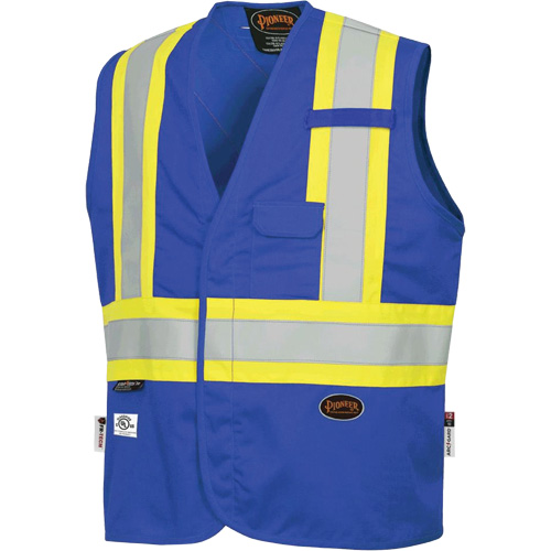 7730 Veste r&eacute;sistante aux arcs &eacute;lectriques FR-Tech, Petit, Bleu royal, 10 cal/cm² Moffatt Supply & Specialties