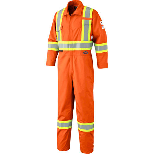 7702T Combinaison FR-Tech contre les arcs, Taille 40 (grand taille), Orange haute visibilit&eacute;, 10 cal/cm² Moffatt Supply & Specialties