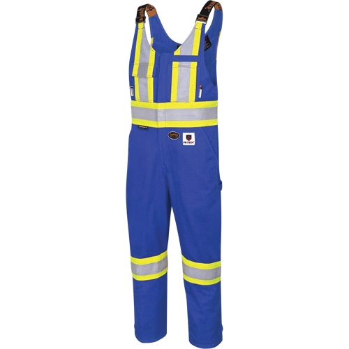 7714 FR-Tech&reg; Flame-Resistant Overalls, Small, Royal Blue Moffatt Supply & Specialties
