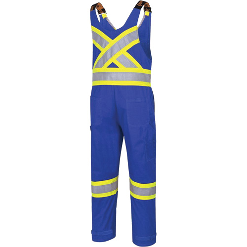 7714 FR-Tech&reg; Flame-Resistant Overalls, Small, Royal Blue Moffatt Supply & Specialties