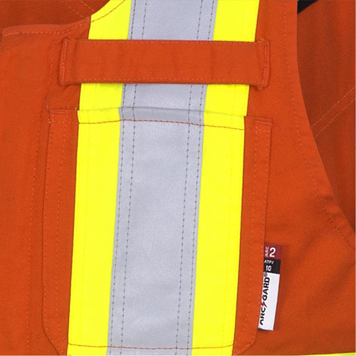 7712 Combinaison ignifuge FR-Tech, Petit, Orange haute visibilit&eacute; Moffatt Supply & Specialties