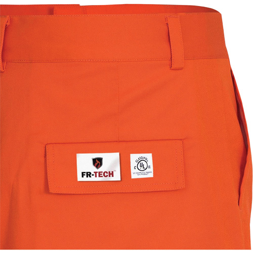 7763 FR-Tech&reg; 88/12 Arc Rated High-Visibility Safety Pants, 38, x 30, High Visibility Orange, 9.7 cal/cm² Moffatt Supply & Specialties