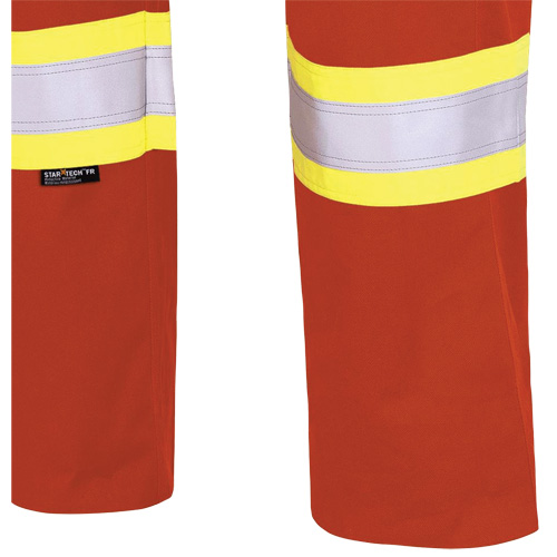 7765 FR-Tech&reg; 88/12 Arc Rated High-Visibility Safety Cargo Pants, 32, x 34, High Visibility Orange, 10 cal/cm² Moffatt Supply & Specialties
