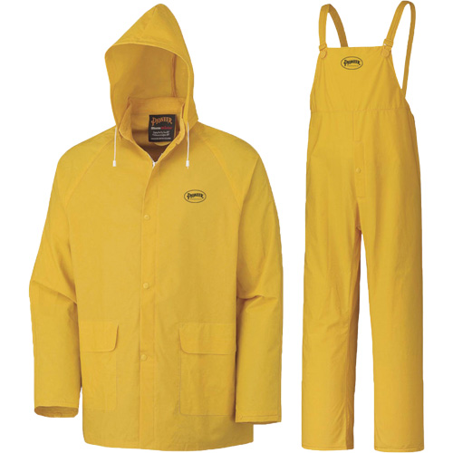 577 V&ecirc;tements imperm&eacute;ables 3 morceaux, Polyester/PVC, 6T-Grand, Jaune Moffatt Supply & Specialties