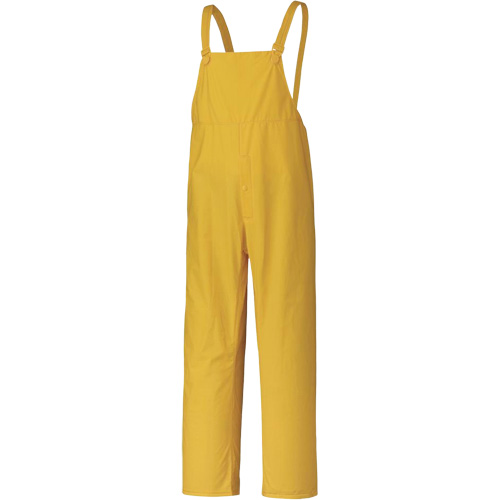 577P Salopette Storm Master, Petit, Polyester/PVC, Jaune Moffatt Supply & Specialties