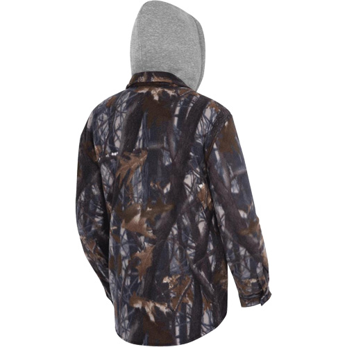 415CM Quilted Hooded Shirt, Men's, X-Small, Multi-Colour Moffatt Supply & Specialties