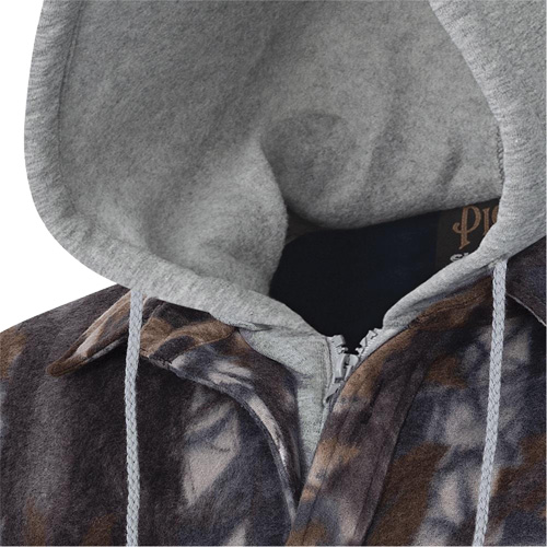 415CM Quilted Hooded Shirt, Men's, X-Small, Multi-Colour Moffatt Supply & Specialties