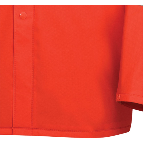 576J High-Visibility FR Rain Jacket, Small, High Visibility Orange Moffatt Supply & Specialties