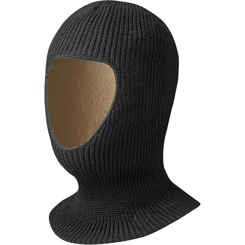 5562A Cagoule doubl&eacute;e &agrave; un trou, Noir Moffatt Supply & Specialties