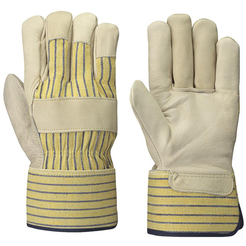 536 Fitter's Gloves, One Size, Grain Cowhide Palm Moffatt Supply & Specialties