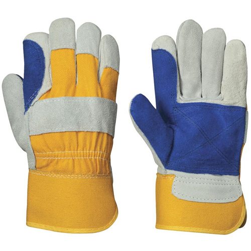 545 Fitter's Gloves, One Size, Split Cowhide Palm Moffatt Supply & Specialties