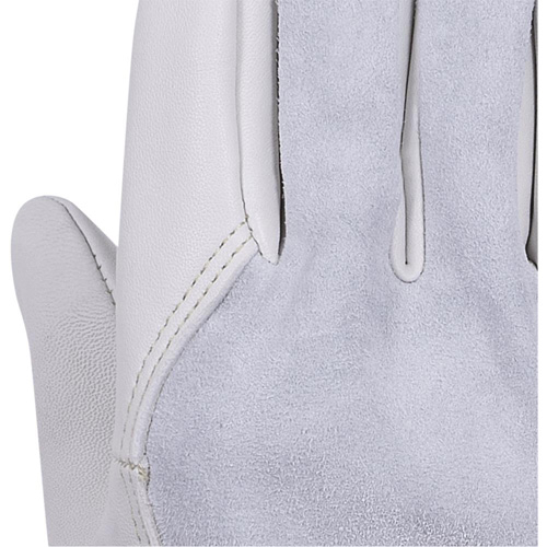 535G Beige Driver's Gloves, Small, Grain Cowhide Palm Moffatt Supply & Specialties