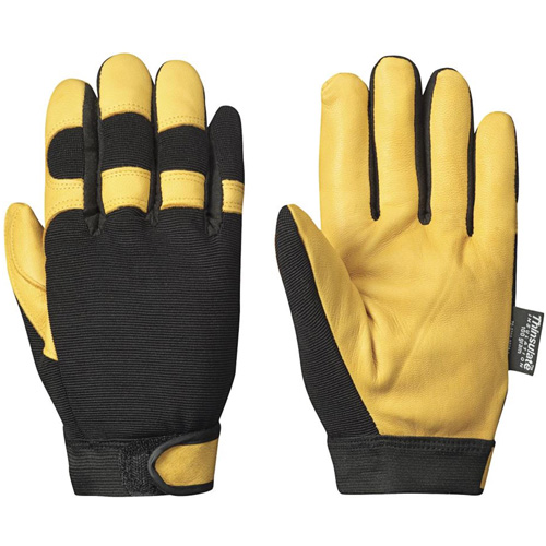 891 Gants ergonomiques isol&eacute;s de m&eacute;canicien, Paume Cuir fleur de ch&egrave;vre, Taille Petit Moffatt Supply & Specialties
