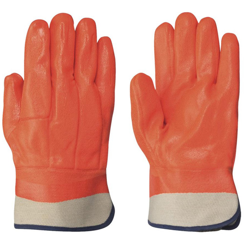 846 Lined Gloves, One Size, Foam PVC Coating, PVC Shell Moffatt Supply & Specialties