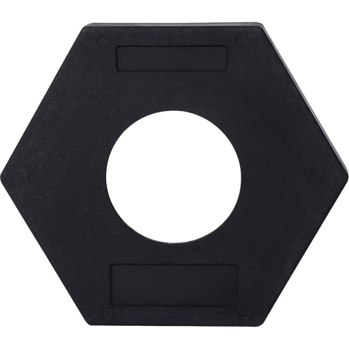 2320 Stackable Delineator Base, 17 lbs. Moffatt Supply & Specialties