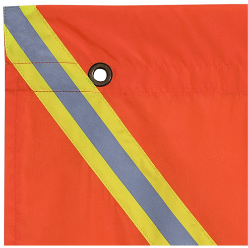 353 Flag with Reflective Tape, Polyester Moffatt Supply & Specialties