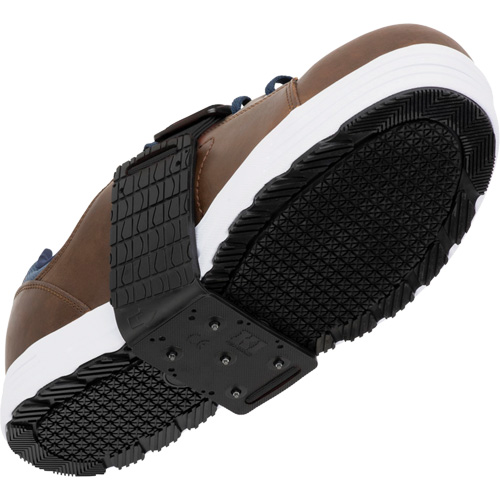 Slim Profile Ice Cleat, Tungsten Carbide, Stud Traction, One Size Moffatt Supply & Specialties