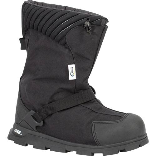 Couvre-chaussure isol&eacute;s &agrave; crampons Explorer Glacier Trek, Nylon/Polyur&eacute;thane/Caoutchouc, Boucles et crochets, Convient &agrave; Hommes 5 - 6,5/Femmes 6 - 8 Moffatt Supply & Specialties